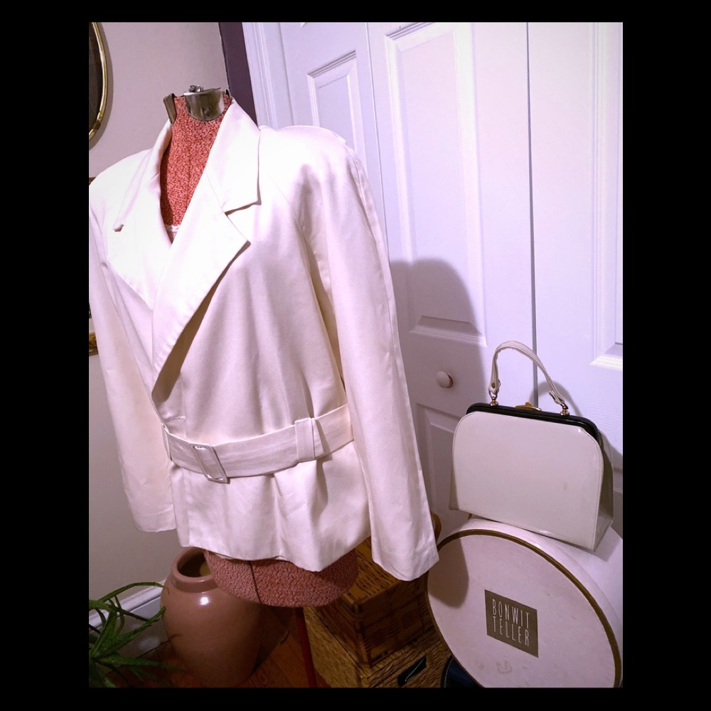 Vintage Gianni sport belted blazer